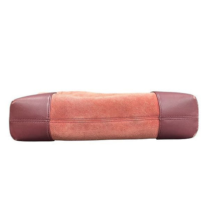 Loewe Anagram Suede Leather Shoulder Bag