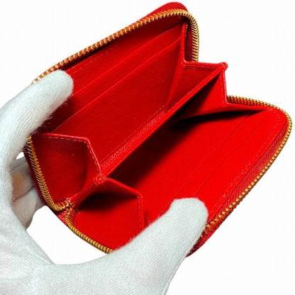 Prada 268 Compact Wallet Zip Around Coin Case