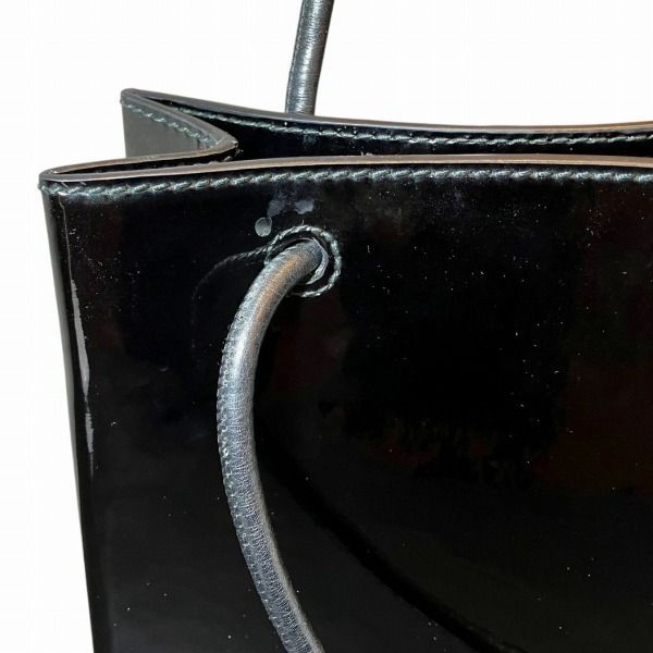 Balenciaga Shopping Tote Xxs Patent Leather 2-Way Handbag