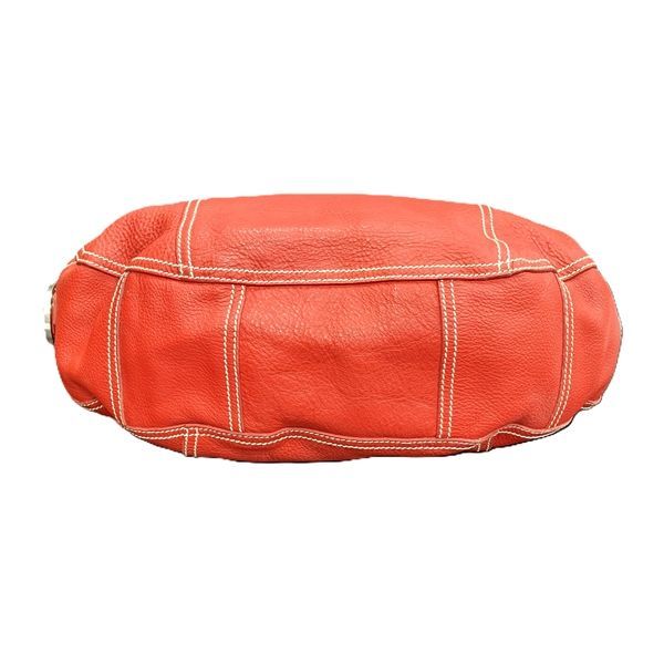 Prada Magenta Red Leather Shoulder Bag