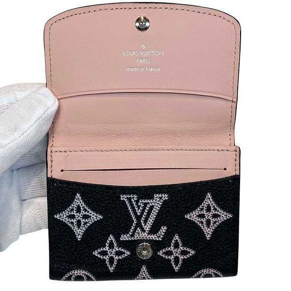 Louis Vuitton Monogram Mahina Envelope Carte de Visit Card Case