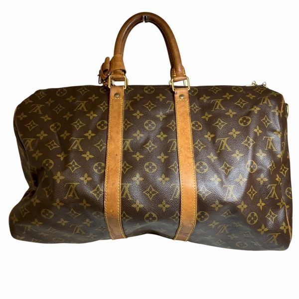 Louis Vuitton Monogram Keepall Bandouliere 45 Boston Bag