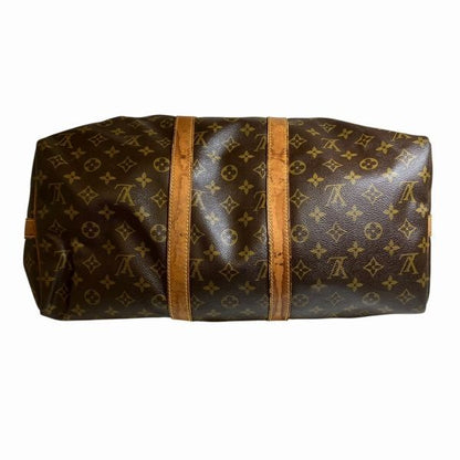Louis Vuitton Monogram Keepall Bandouliere 45 Boston Bag