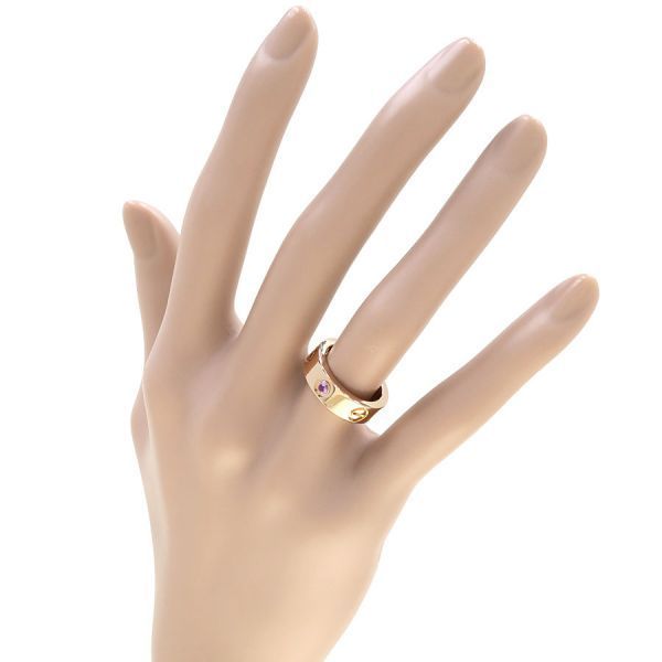 Cartier Love Ring Pink Saffiano 47