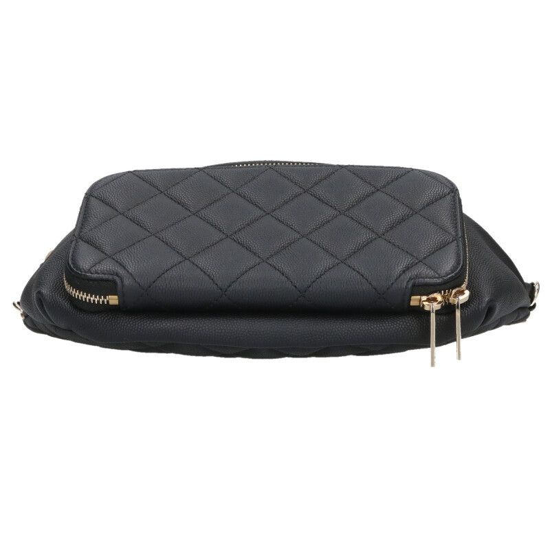 Chanel Quilted Caviar Leather Waist Bag
