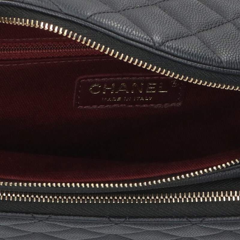 Chanel Quilted Caviar Leather Waist Bag
