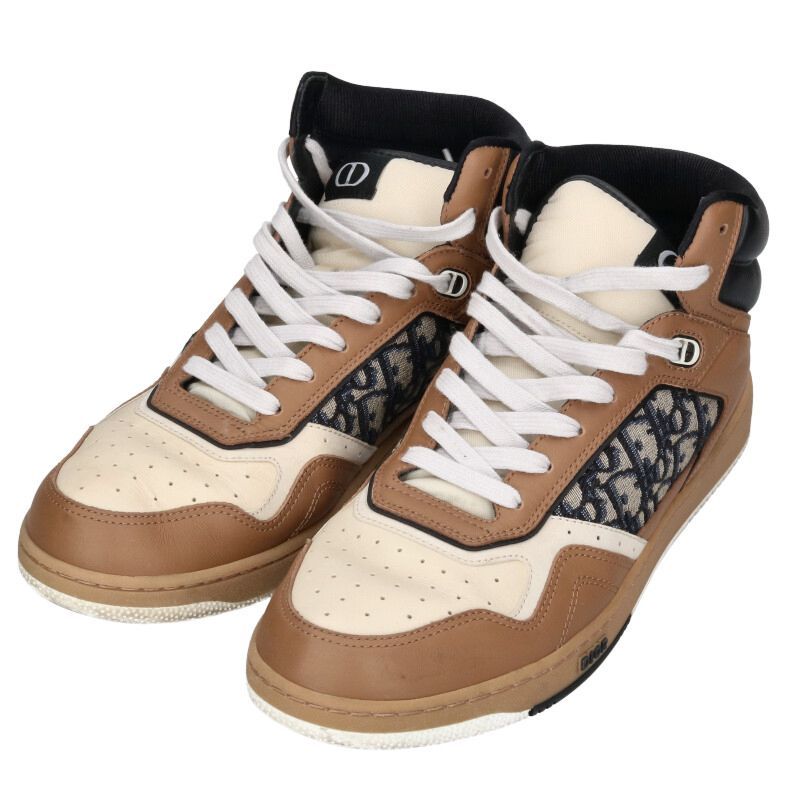 Dior Side Oblique Cles the High Cut Sneakers 44