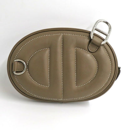 Hermes in the Loop Belt Bag Etoupe Silver
