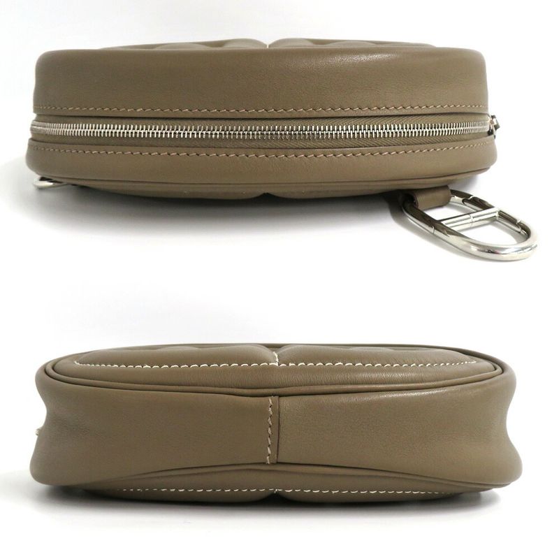 Hermes in the Loop Belt Bag Etoupe Silver