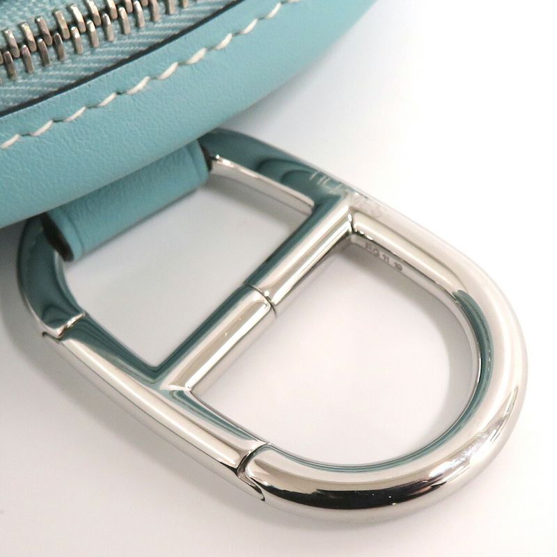 Hermes in the Loop Verso Belt Bag Blue Atoll Vert Cricket