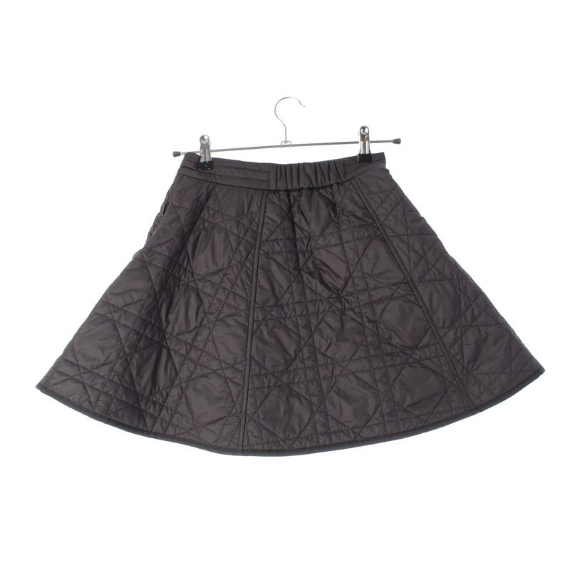 Dior Micro Cannage Mini Skirt Black 34