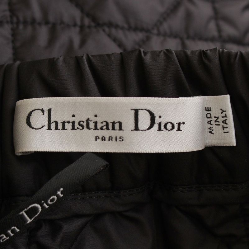 Dior Micro Cannage Mini Skirt Black 34