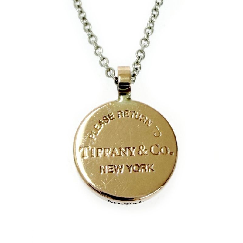 Tiffany & Co. Silver Gold Rubedo Return to Circle