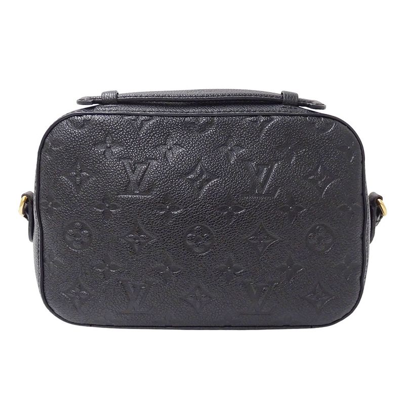 Louis Vuitton Shoulder Bag Monogram Empreinte Saintonge Noir