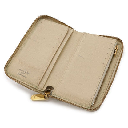 Louis Vuitton Damier Azur Zippy Compact Wallet Zip Around Bifold
