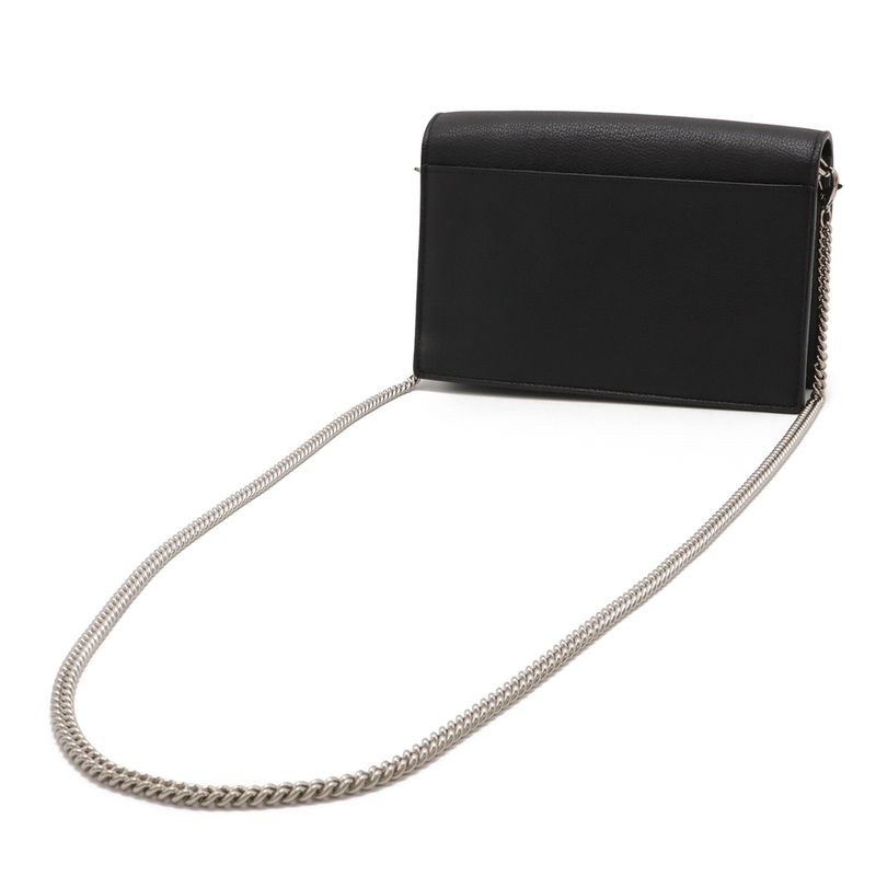 Louis Vuitton Pochette Locksmith Chain Clutch 2-Way Shoulder Bag