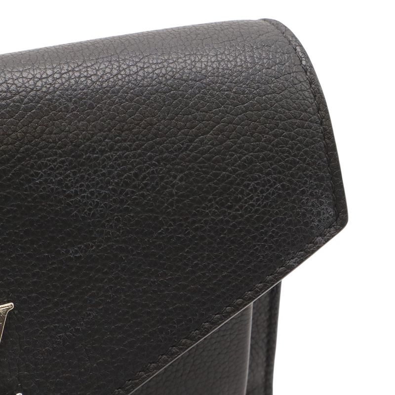 Louis Vuitton Pochette Locksmith Chain Clutch 2-Way Shoulder Bag