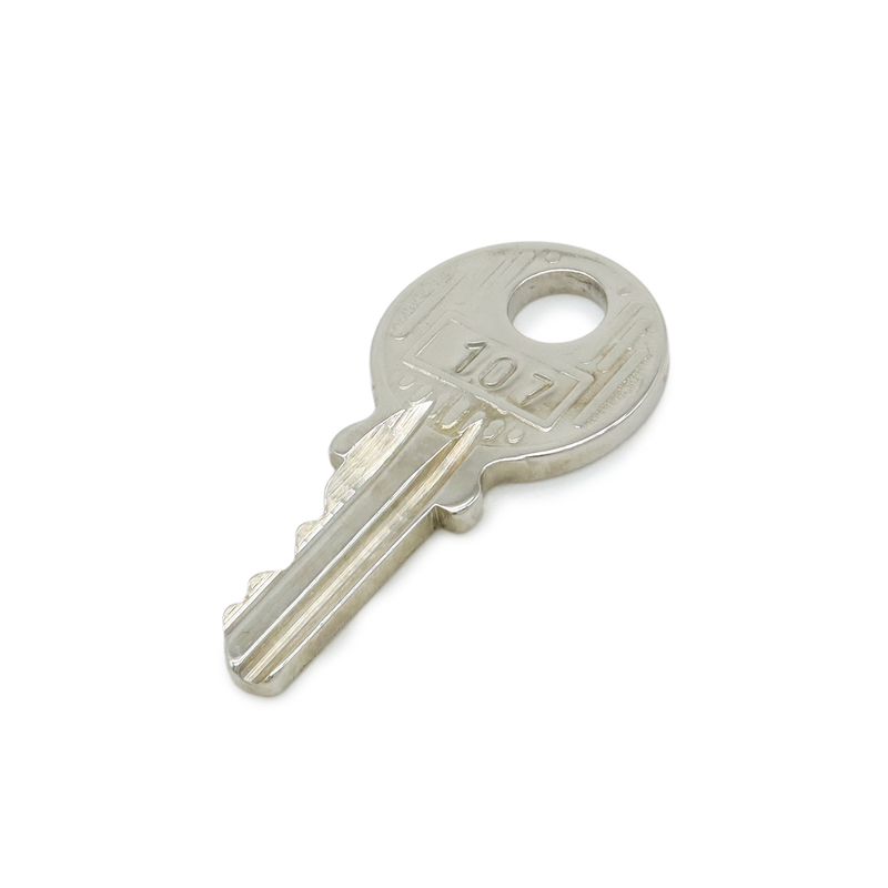 Hermes Cadena Padlock Key with Key Metal Silver