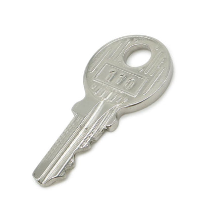 Hermes Cadena Padlock Key with Key Metal Silver