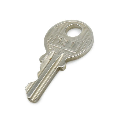 Hermes Cadena Padlock Key with Key Metal Silver