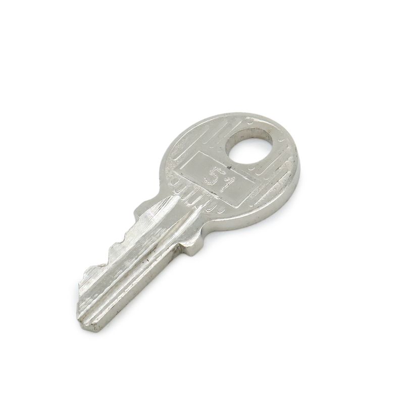 Hermes Cadena Padlock Key with Key Metal Silver