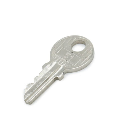 Hermes Cadena Padlock Key with Key Metal Silver