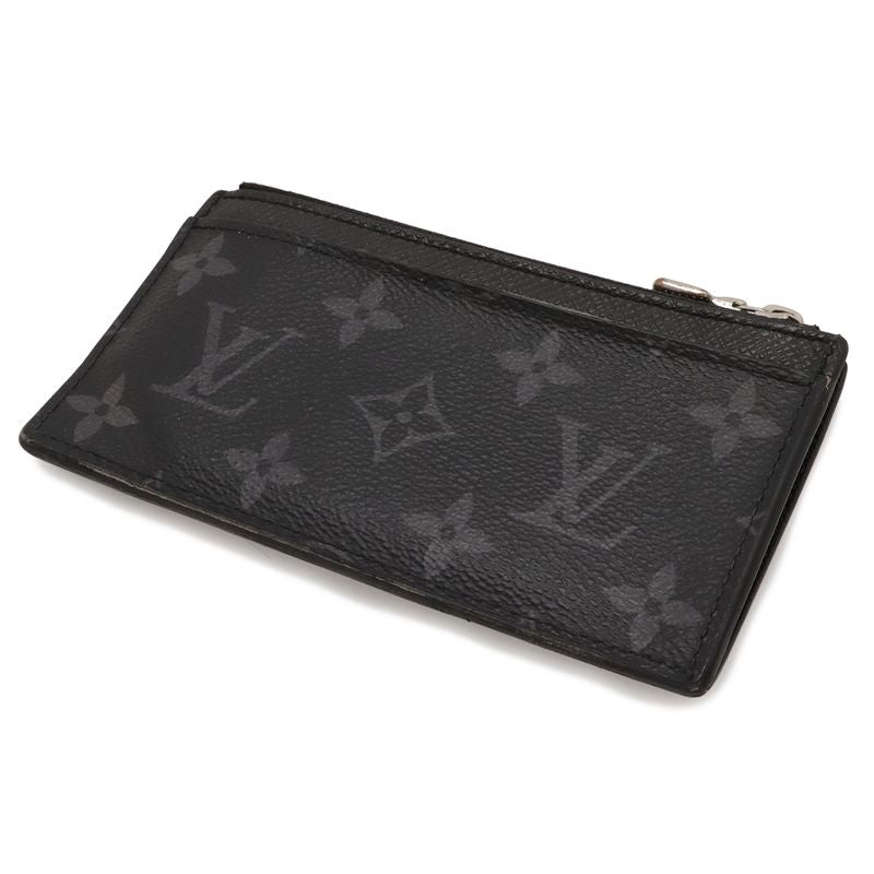 Louis Vuitton Taigarama Monogram Eclipse Coin Card Holder Purse