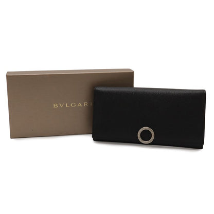 Bvlgari Logo Clip Bifold Wallet Grain