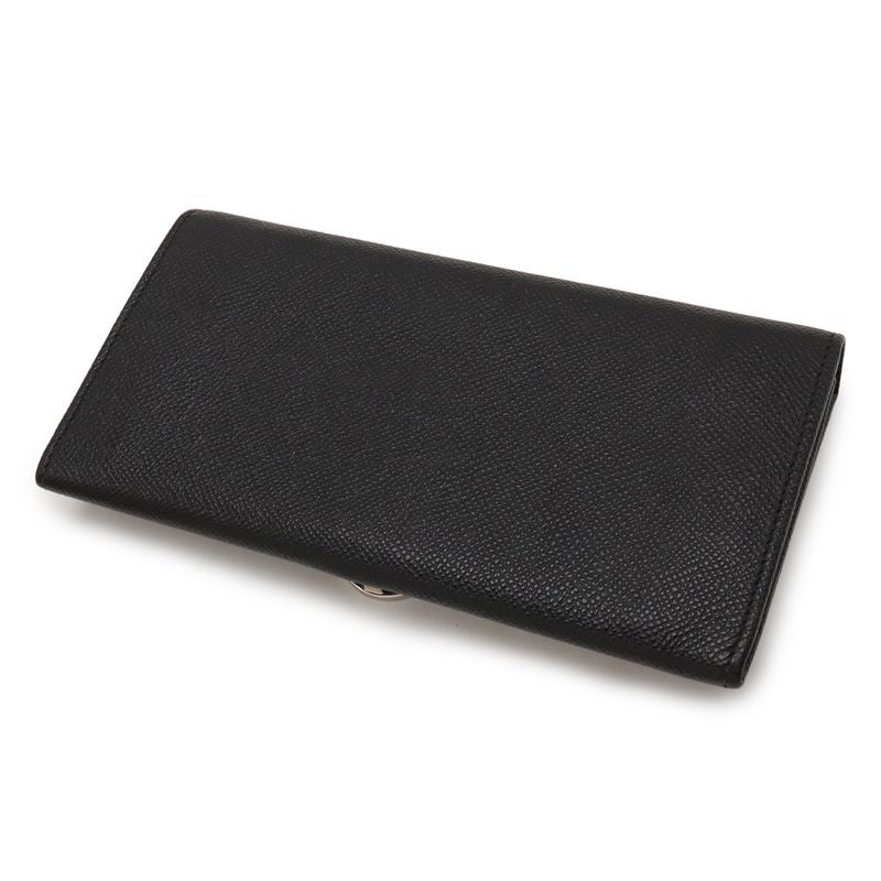 Bvlgari Logo Clip Bifold Wallet Grain