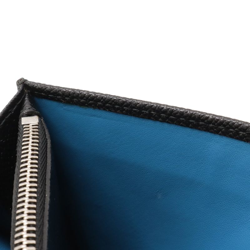Bvlgari Logo Clip Bifold Wallet Grain
