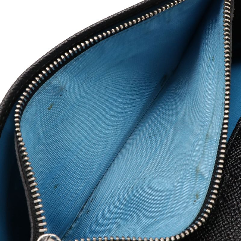 Bvlgari Logo Clip Bifold Wallet Grain