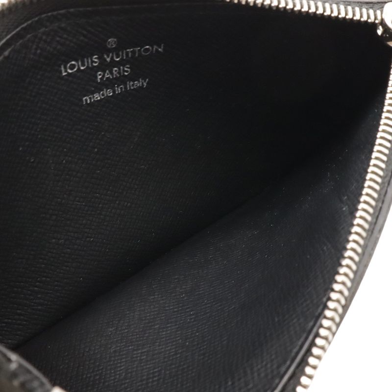 Louis Vuitton Damier Graphite Coin Card Holder Purse Case