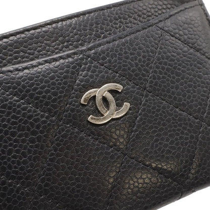 Chanel Quilted Classic Card Case CC Logo Business Holder