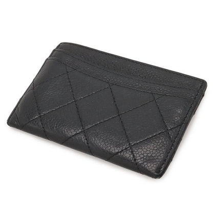 Chanel Quilted Classic Card Case CC Logo Business Holder