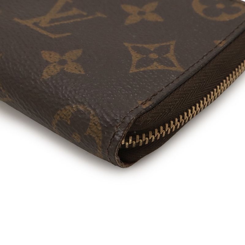Louis Vuitton Monogram Zippy Coin Purse Zip Around Case
