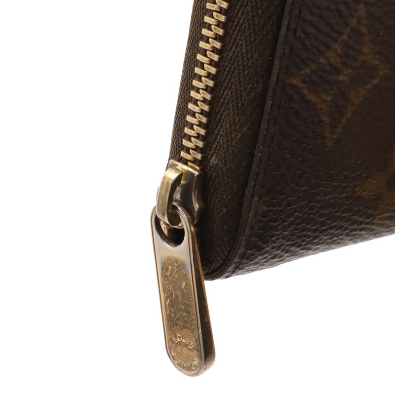 Louis Vuitton Monogram Zippy Coin Purse Zip Around Case