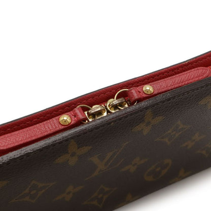 Louis Vuitton Monogram Portefeuille Insolite Zip Around Wallet Rose Pop