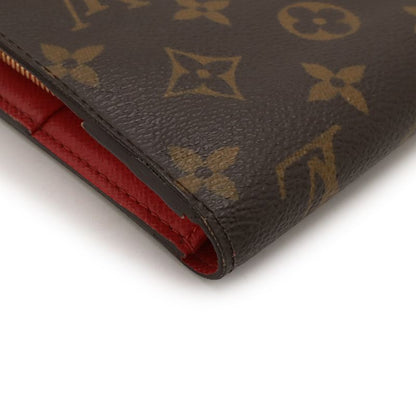 Louis Vuitton Monogram Portefeuille Insolite Zip Around Wallet Rose Pop