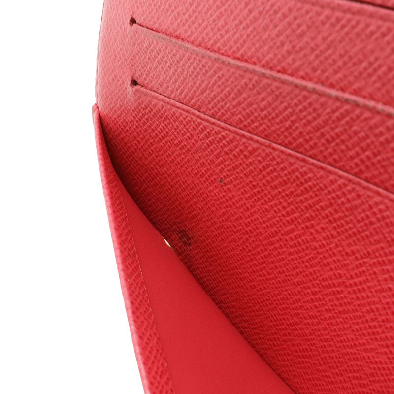 Louis Vuitton Monogram Portefeuille Insolite Zip Around Wallet Rose Pop