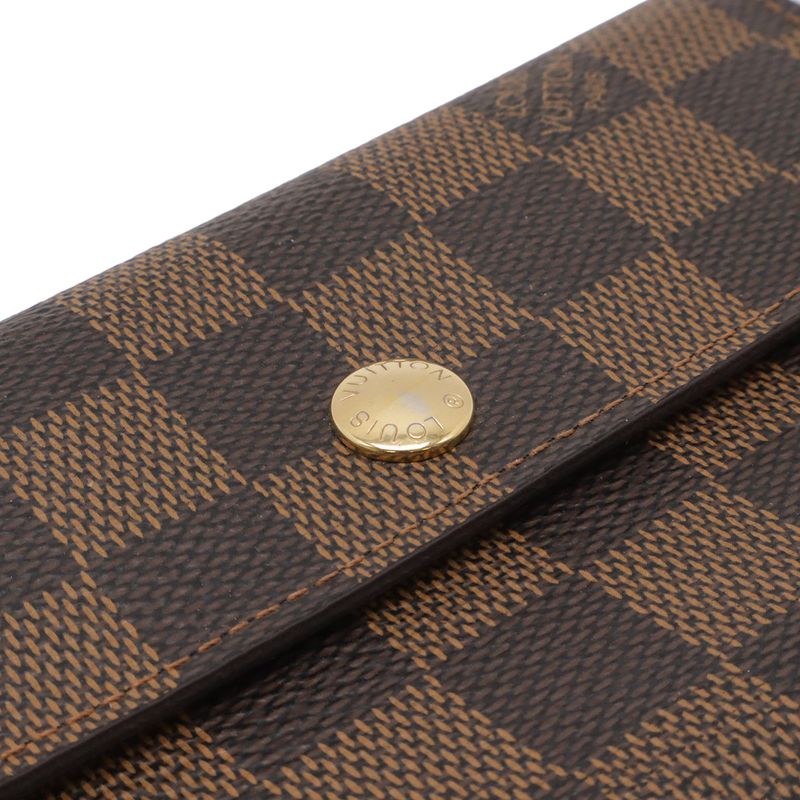 Louis Vuitton Damier Portefeuille Alexandra Trifold Wallet