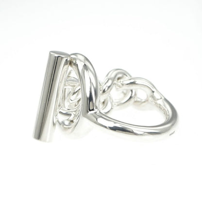 Hermes Ring Croisette GM 48 Silver
