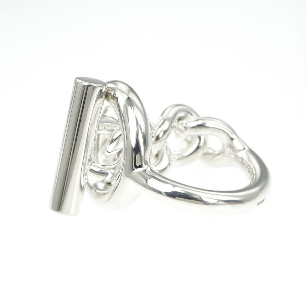 Hermes Ring Croisette GM 48 Silver