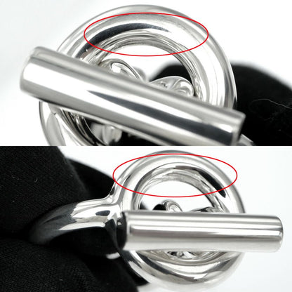 Hermes Ring Croisette GM 48 Silver