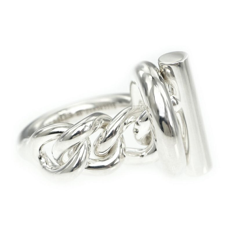Hermes Ring Croisette GM 48 Silver