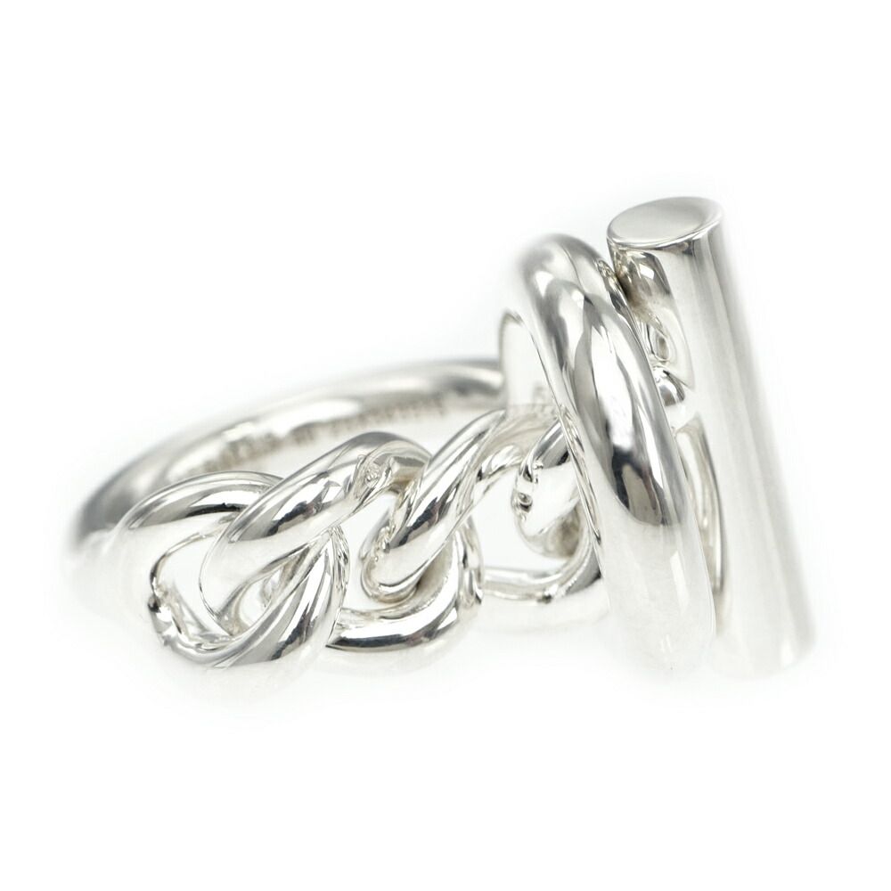 Hermes Ring Croisette GM 48 Silver
