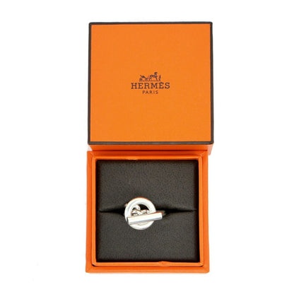 Hermes Ring Croisette GM 48 Silver