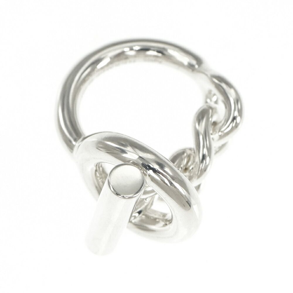 Hermes Ring Croisette GM 48 Silver
