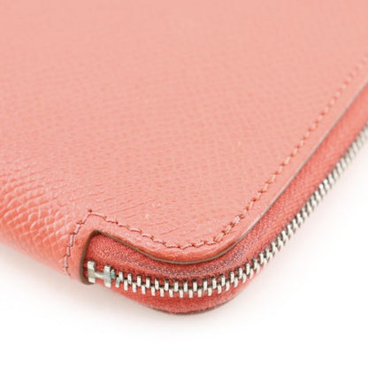 Hermes Azap Long Silk in Veau Rose Jaipur Pink Wallet