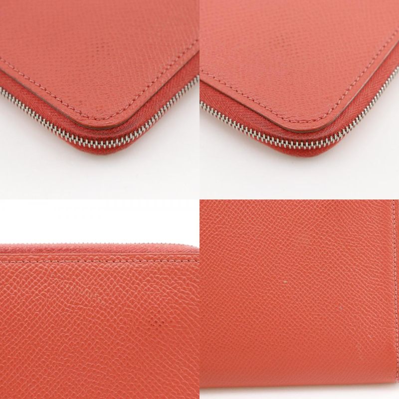 Hermes Azap Long Silk in Veau Rose Jaipur Pink Wallet