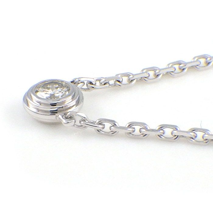 Cartier Necklace Dame XS Diamant Leger 1 Point Diamond 18K